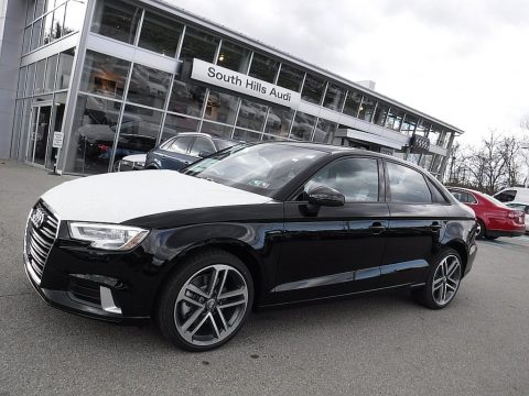 Brilliant Black Audi A3 2.0 Premium quttaro.  Click to enlarge.