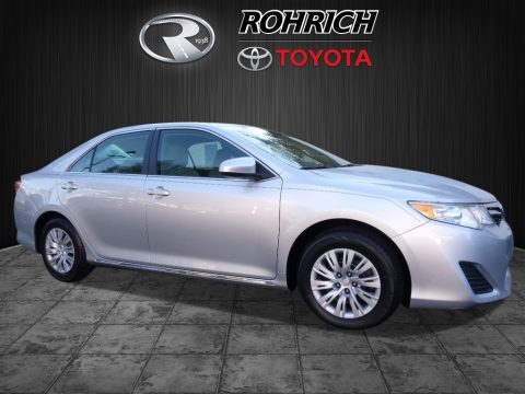 Classic Silver Metallic Toyota Camry LE.  Click to enlarge.