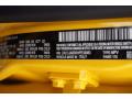 Jeep Color Code 178 Solar Yellow #16