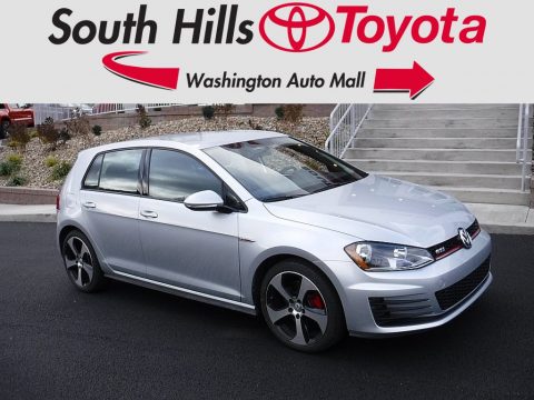 Reflex Silver Metallic Volkswagen Golf GTI 4 Door 2.0T S.  Click to enlarge.