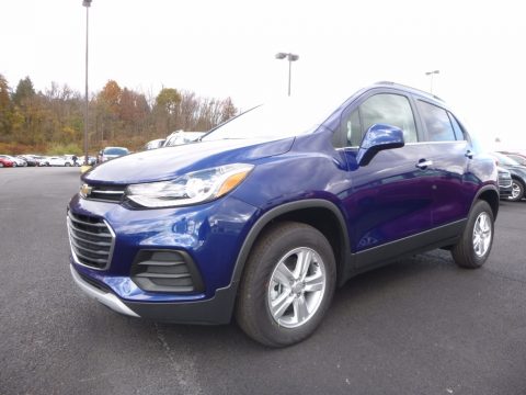 Blue Topaz Metallic Chevrolet Trax LT AWD.  Click to enlarge.