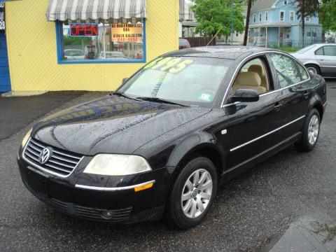 Black Volkswagen Passat GLS Sedan.  Click to enlarge.
