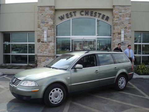 Fresco Green Metallic Volkswagen Passat GLS Wagon.  Click to enlarge.