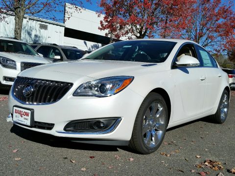 White Frost Tricoat Buick Regal Premium.  Click to enlarge.