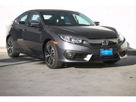 Modern Steel Metallic Honda Civic EX-T Sedan.  Click to enlarge.