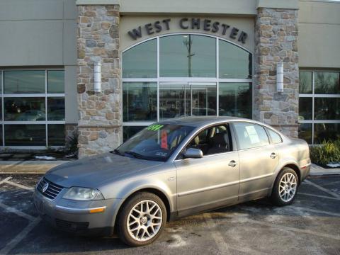 Stonehenge Grey Metallic Volkswagen Passat W8 4Motion Sedan.  Click to enlarge.