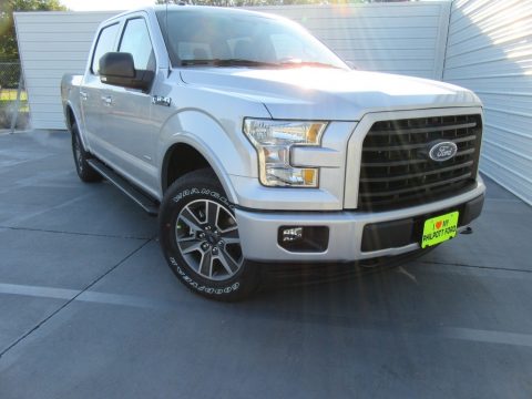 Ingot Silver Ford F150 XLT SuperCrew 4x4.  Click to enlarge.