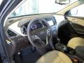  2017 Hyundai Santa Fe Sport Beige Interior #9
