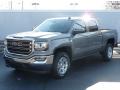 Front 3/4 View of 2017 GMC Sierra 1500 SLE Crew Cab 4WD #1