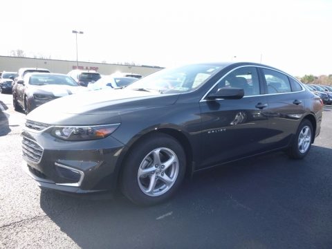 Nightfall Gray Metallic Chevrolet Malibu LS.  Click to enlarge.