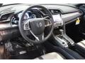 2017 Honda Civic Black/Ivory Interior #10