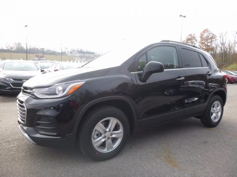 Mosaic Black Metallic Chevrolet Trax LT AWD.  Click to enlarge.
