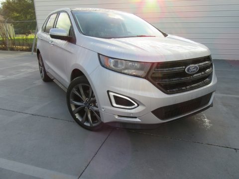 Ingot Silver Ford Edge Sport AWD.  Click to enlarge.