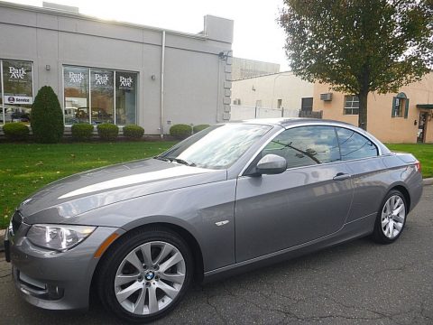 Space Gray Metallic BMW 3 Series 328i Convertible.  Click to enlarge.