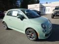 Front 3/4 View of 2017 Fiat 500 Pop #8