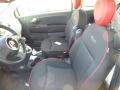 Front Seat of 2017 Fiat 500 Pop #14