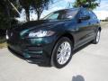 Front 3/4 View of 2017 Jaguar F-PACE 20d AWD Premium #10
