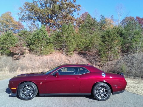 Octane Red Dodge Challenger R/T Scat Pack.  Click to enlarge.