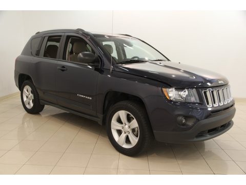 True Blue Pearl Jeep Compass Sport.  Click to enlarge.