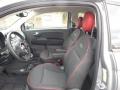 Front Seat of 2017 Fiat 500 Pop #13