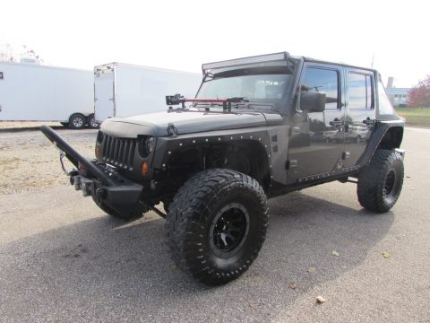 Dark Charcoal Pearl Jeep Wrangler Unlimited Sport 4x4.  Click to enlarge.