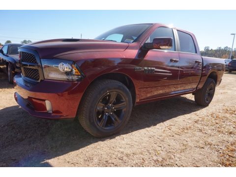 Delmonico Red Pearl Ram 1500 Sport Crew Cab.  Click to enlarge.
