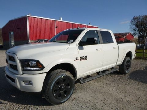 Bright White Ram 2500 Laramie Crew Cab 4x4.  Click to enlarge.