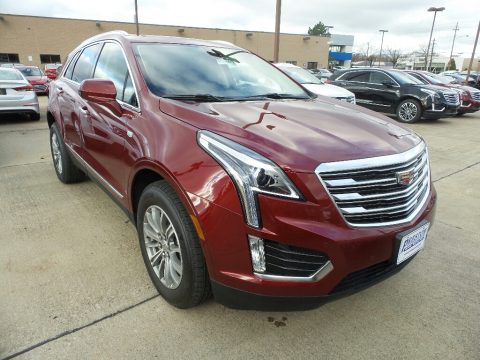 Red Passion Tintcoat Cadillac XT5 Luxury AWD.  Click to enlarge.