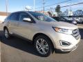 Front 3/4 View of 2017 Ford Edge Titanium AWD #3