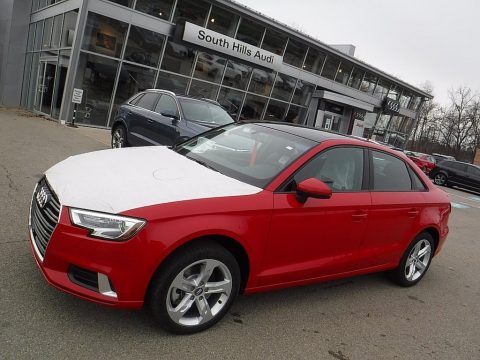 Tango Red Metallic Audi A3 2.0 Premium quttaro.  Click to enlarge.