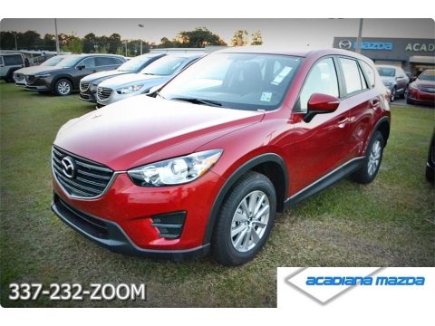 Soul Red Metallic Mazda CX-5 Sport.  Click to enlarge.