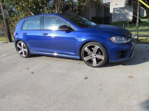 Lapiz Blue Metallic Volkswagen Golf R 4Motion w/DCC. Nav..  Click to enlarge.