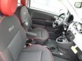 Front Seat of 2017 Fiat 500 Pop #8