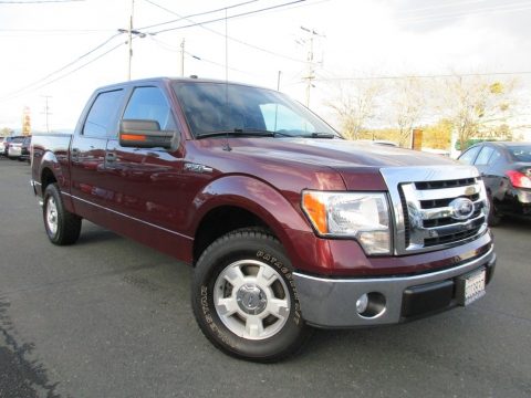 Royal Red Metallic Ford F150 XLT SuperCrew.  Click to enlarge.
