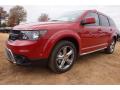 Front 3/4 View of 2017 Dodge Journey Crossroad #1