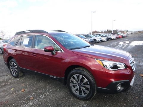 Venetian Red Pearl Subaru Outback 2.5i Limited.  Click to enlarge.
