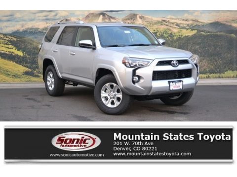 Classic Silver Metallic Toyota 4Runner SR5 4x4.  Click to enlarge.