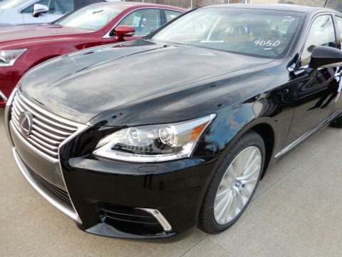 Obsidian Lexus LS 460 AWD.  Click to enlarge.