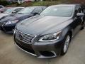 Front 3/4 View of 2017 Lexus LS 460 AWD #1
