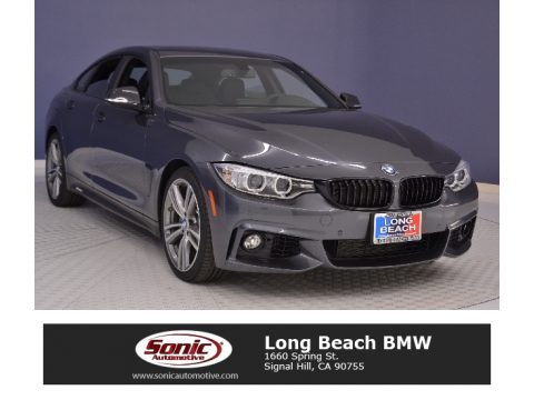 Mineral Grey Metallic BMW 4 Series 440i Gran Coupe.  Click to enlarge.