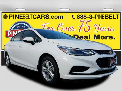 Summit White Chevrolet Cruze LT.  Click to enlarge.