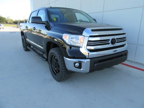 Black Toyota Tundra SR5 TSS Off-Road CrewMax.  Click to enlarge.