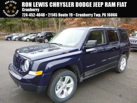 True Blue Pearl Jeep Patriot Latitude 4x4. Click to enlarge. True Blue Pearl Jeep Patriot Latitude 4x4. Click to enlarge.