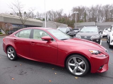 Matador Red Mica Lexus IS 350 AWD.  Click to enlarge.