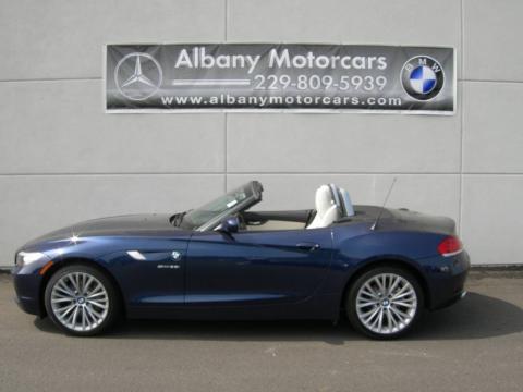 Deep Sea Blue Metallic BMW Z4 sDrive35i Roadster.  Click to enlarge.