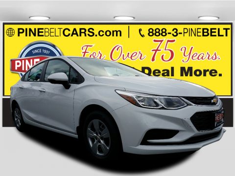 Summit White Chevrolet Cruze LS.  Click to enlarge.