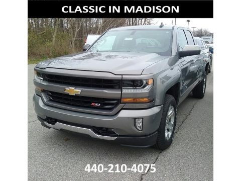 Pepperdust Metallic Chevrolet Silverado 1500 LT Double Cab 4x4.  Click to enlarge.