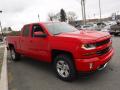 Front 3/4 View of 2017 Chevrolet Silverado 1500 LT Double Cab 4x4 #6