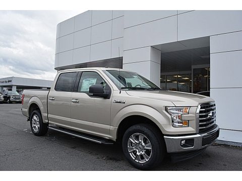 White Gold Ford F150 XLT SuperCrew.  Click to enlarge.