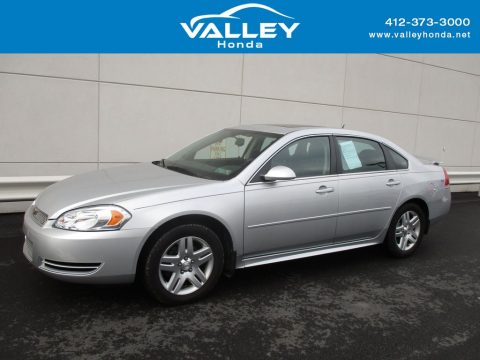 Silver Ice Metallic Chevrolet Impala LT.  Click to enlarge.